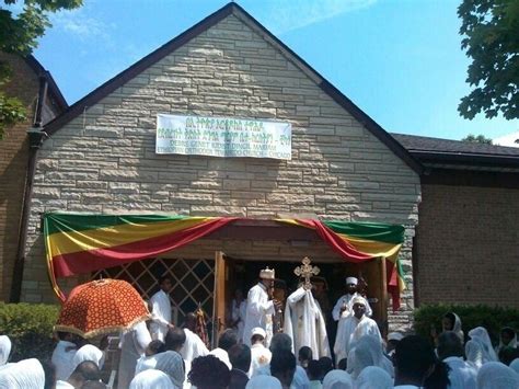 Ethiopian Orthodox Christians use smartphones during a religious . . Orthodox church near me ethiopian